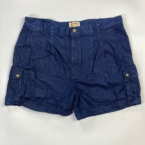 Vintage Cabela's Denim Cargo Shorts Size 42